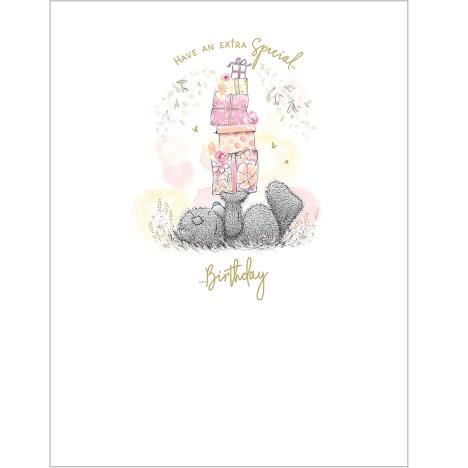 Birthday Bear With Presents Me to You Bear Card  £1.79