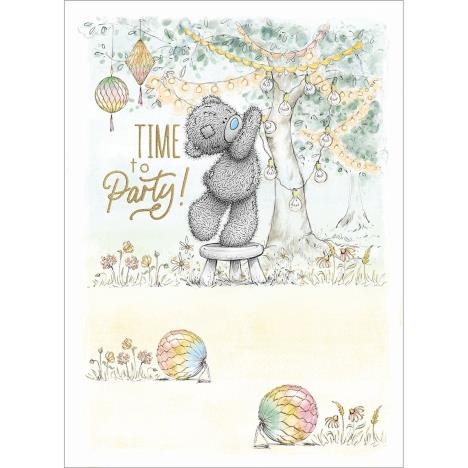 Time to Party Me to You Bear Birthday Card  £1.79