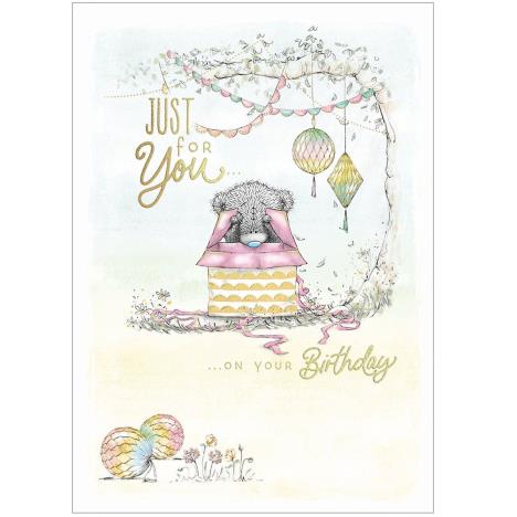 Just For You Me to You Bear Birthday Card  £1.79