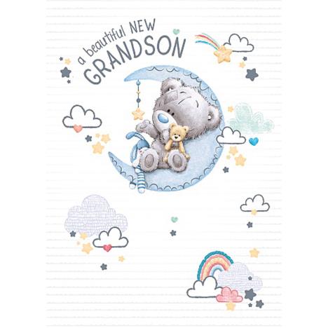 Beautiful New Grandson Me to You Bear New Baby Card  £1.79