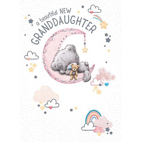 Beautiful New Granddaughter Me to You Bear New Baby Card  £1.79