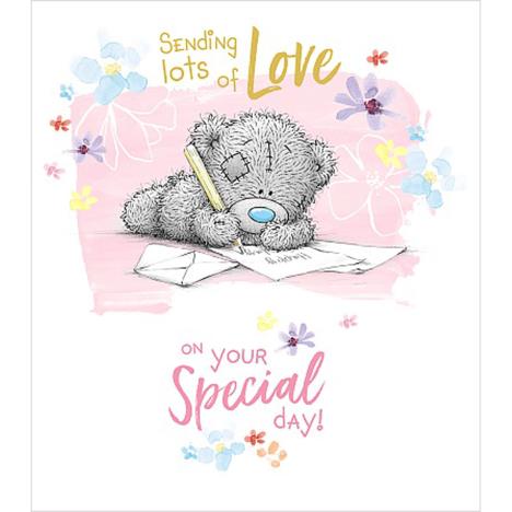 Sending Lots Of Love Me to You Bear Birthday Card  £1.89