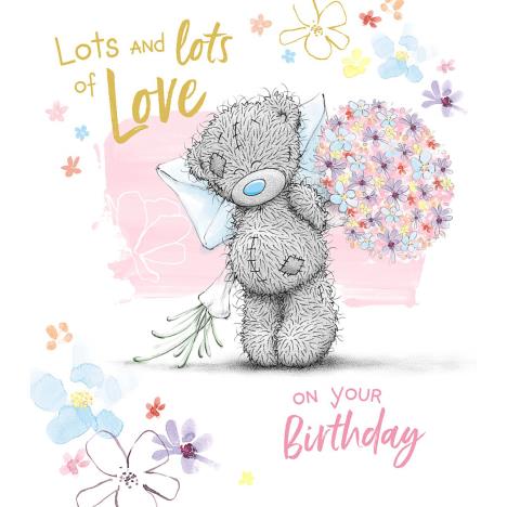 Me To You Bear Lots Of Love Birthday Card … mty asu01022 