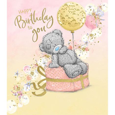 Birthday Balloon Me to You Bear Birthday Card  £1.89