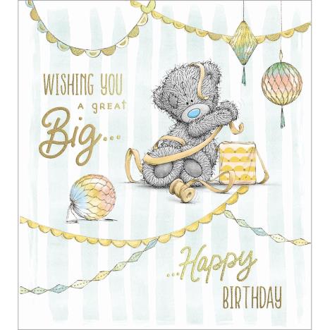 Big Happy Birthday Me to You Bear Birthday Card  £1.89