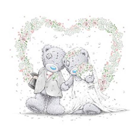 Wedding Me to You Bear Gift Tag  £0.40