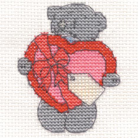 With Love Me to You Bear Mini Cross Stitch Kit  £2.99