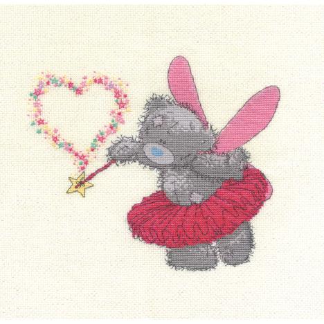 Pink Fairy Me to You Bear Cross Stitch Kit  £28.99