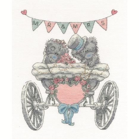 Mr & Mrs Me to You Bear Cross Stitch Kit  £26.99