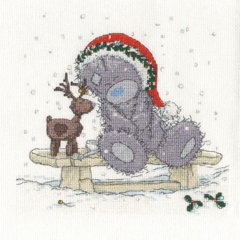 Friends In The Snow Me to You Bear Cross Stitch Kit   £20.99