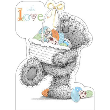 With Love Me to You Bear Easter Card  £1.79