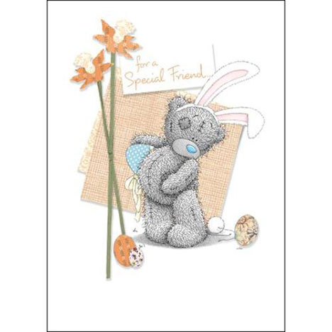 Special Friend Me to You Bear Easter Card  £1.69