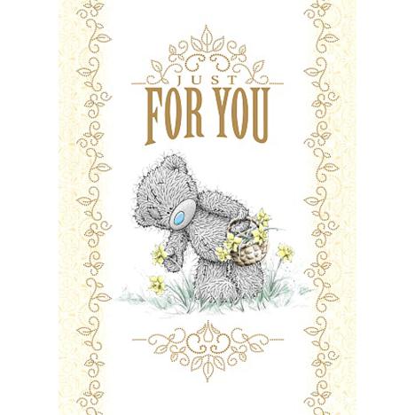 Just For You Me to You Bear Easter Card   £1.79