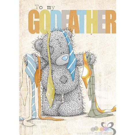 Godfather Me to You Bear Fathers Day Card  £1.79