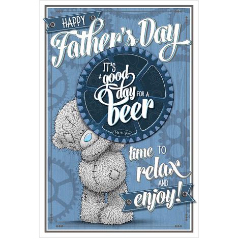Happy Fathers Day Me To You Fathers Day Card With Beer Mat  £3.59