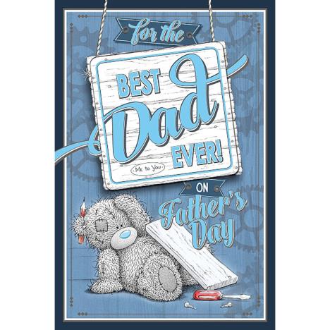 Best Dad Ever Me To You Fathers Day Card With Beer Mat  £3.59
