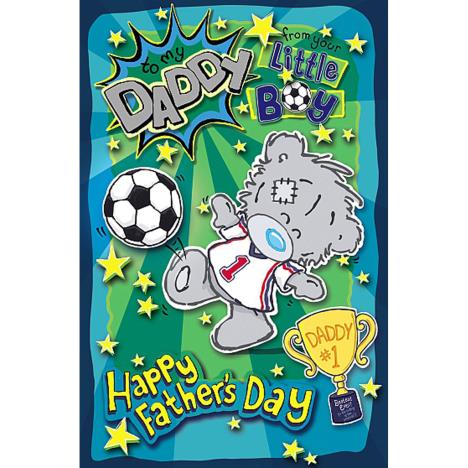 Daddy From Little Boy My Dinky Bear Me to You Fathers Day Card  £1.79