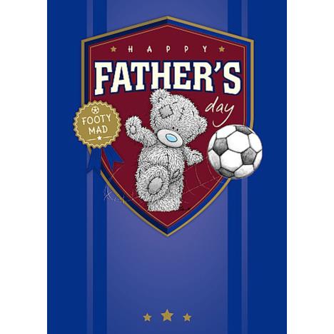 Footy Mad Me To You Bear Fathers Day Card  £1.79