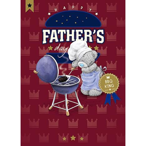 BBQ King Me To You Bear Fathers Day Card  £1.79
