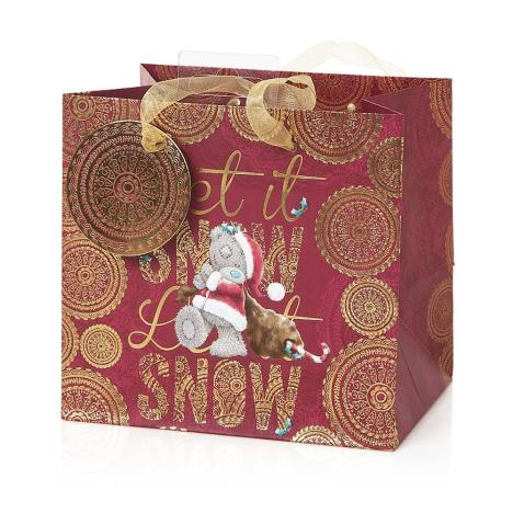 Small Me to You Bear Let it Snow Christmas Gift Bag   £1.75