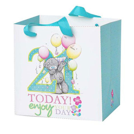 Medium 21st Birthday Me to You Bear Gift Bag   £2.50