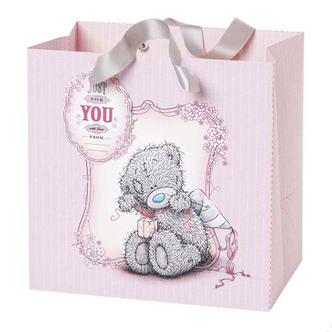 Large Me to You Bear Pink Gift Bag   £3.00