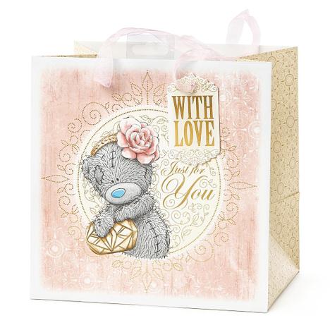 Medium Just For You Pink Me to You Bear Gift Bag  £2.50