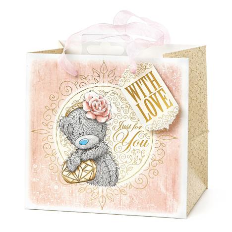 Small Just For You Pink Me to You Bear Gift Bag  £1.75