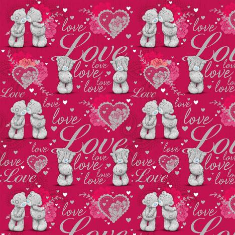 Love Me to You Bear Flat Wrap  £1.50