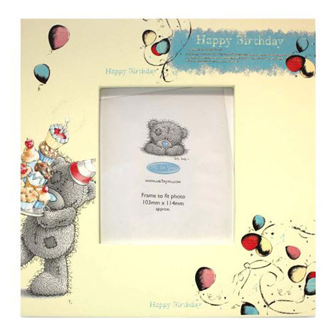 Happy Birthday Me to You Bear Photo Frame  £10.99