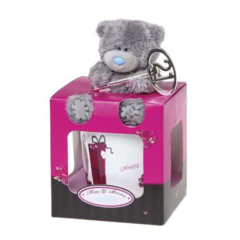 21st Birthday Me to You Bear Mug and Plush Gift Set  £7.50