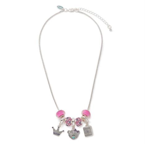 Princess Beaded Me to You Bear Necklace   £8.99