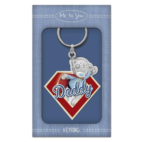 Daddy Me to You Bear Enamel Key Ring   £2.99