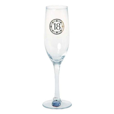 18th Birthday Me to You Bear Champagne Glass  £6.00