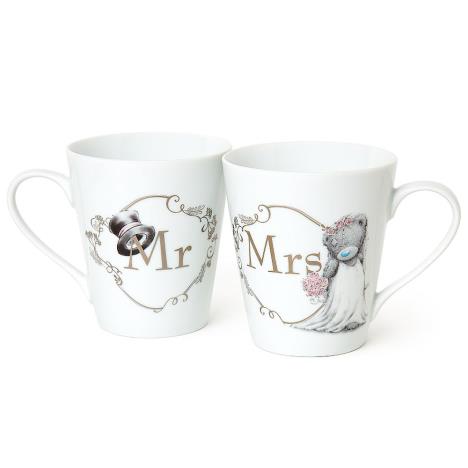 Mr & Mrs Me To You Bear Wedding Couple Mug Set  £14.00