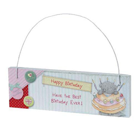 Happy Birthday Tatty Teddy Me to You Bear Plaque  £2.99