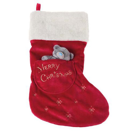 Merry Christmas Me to You Bear Stocking with 4" Bear  £12.99