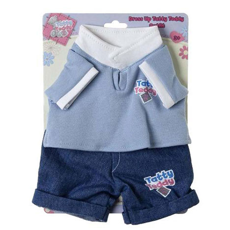 Tatty Teddy Me to You Bear Blue Polo Shirt and Jeans  £9.99