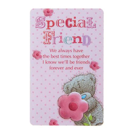 Special Friend Me to You Bear Friendship Card   £1.25