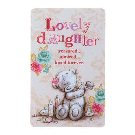 Lovely Daughter Me to You Bear Friendship Card   £1.25