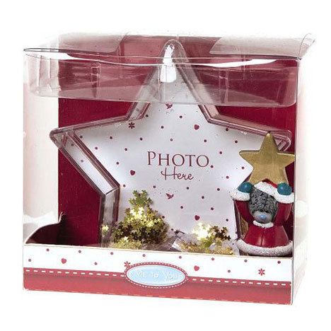 Me to You Bear Santa Star Shaped Snow Globe   £10.00