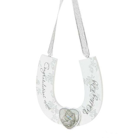 Me to You Bear Congratulations Wedding Horse Shoe  £4.00