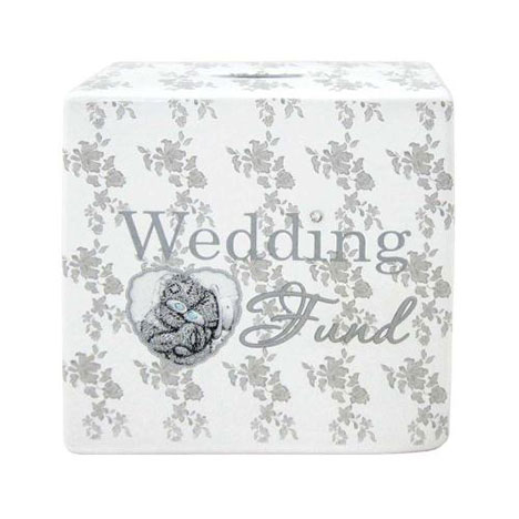 Square Me to You Bear Wedding Fund Money Box  £8.00