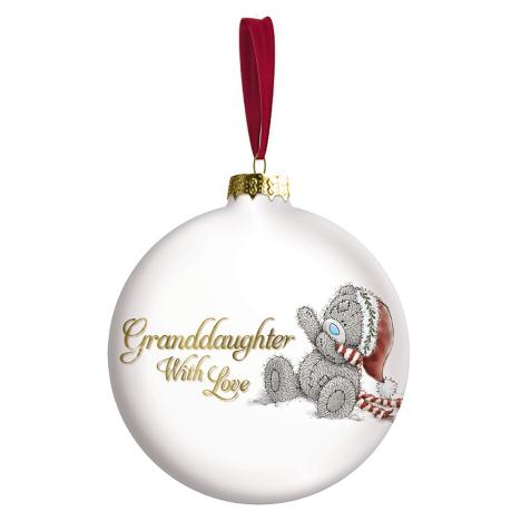 Granddaughter Me to You Bear Bauble Tree Decoration  £3.00