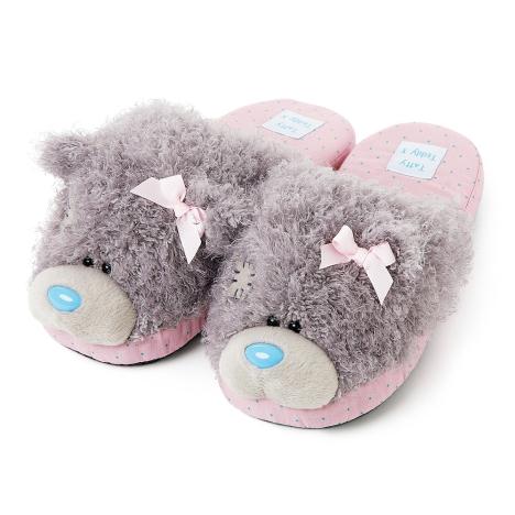 Me to You Bear Pink Bow Slippers Size 5/6  £14.99