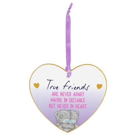 True Friends Me to You Bear Heart Plaque  £2.49