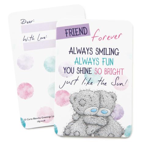 Me to You Bear Message Card Friends Forever   £0.99