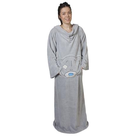 Fleece Me to You Bear Blanket With Sleeves   £8.99