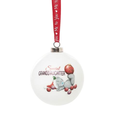 Special Granddaughter Me to You Bear Christmas Bauble  £4.99