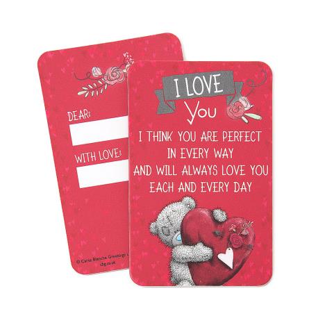 I Love you Me to You Bear Message Card  £0.99